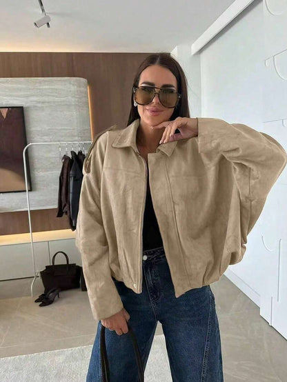 Veste décontractée ample à manches longues - Floorah