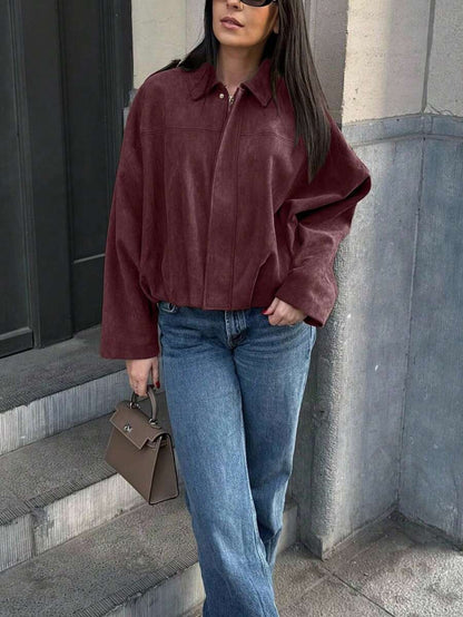 Veste décontractée ample à manches longues - Floorah