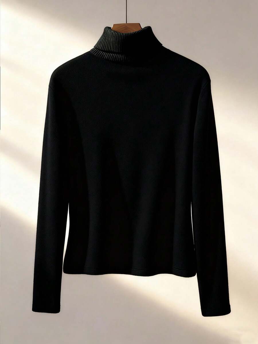 Pull à col rond épaissi et polyvalent, manches longues - Floorah