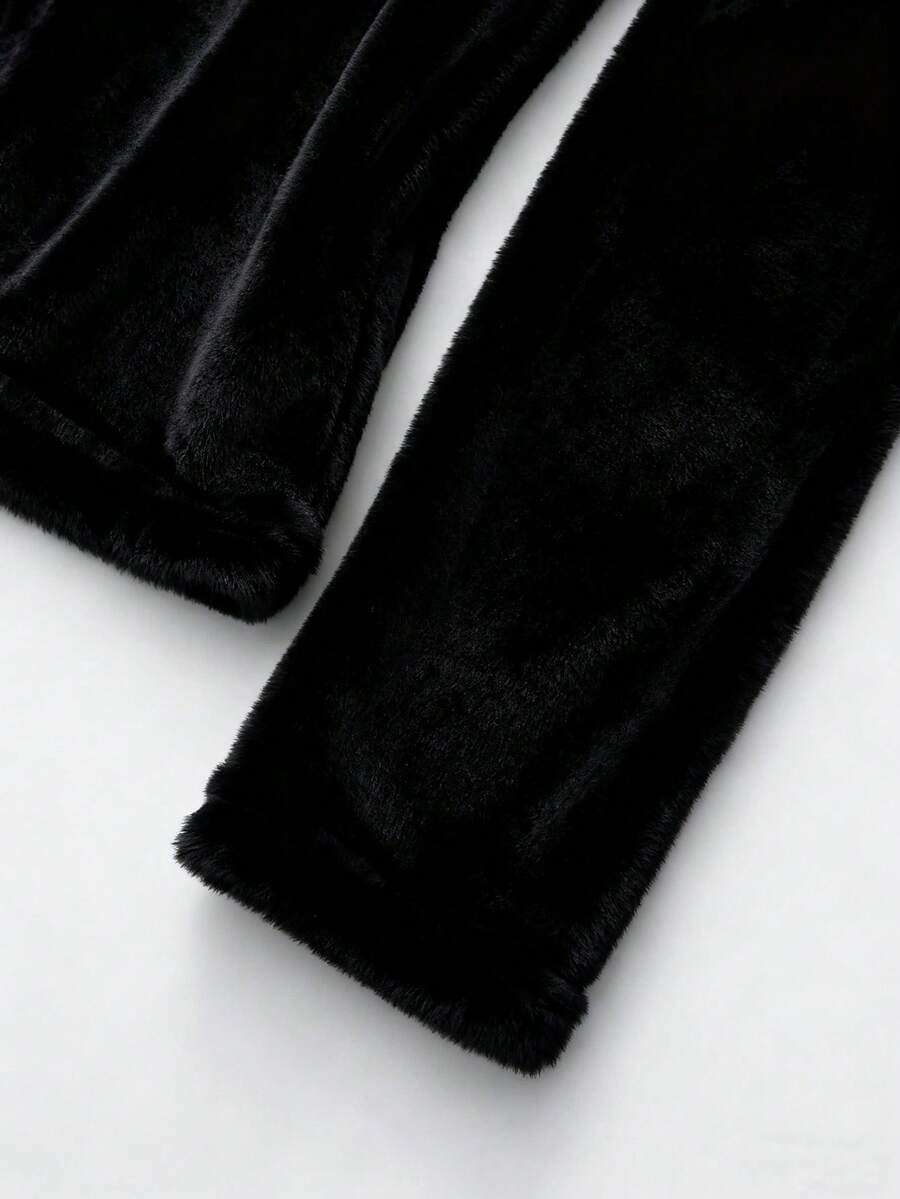 Pull à col rond épaissi et polyvalent, manches longues - Floorah