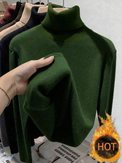 Pull à col rond épaissi et polyvalent, manches longues - Floorah