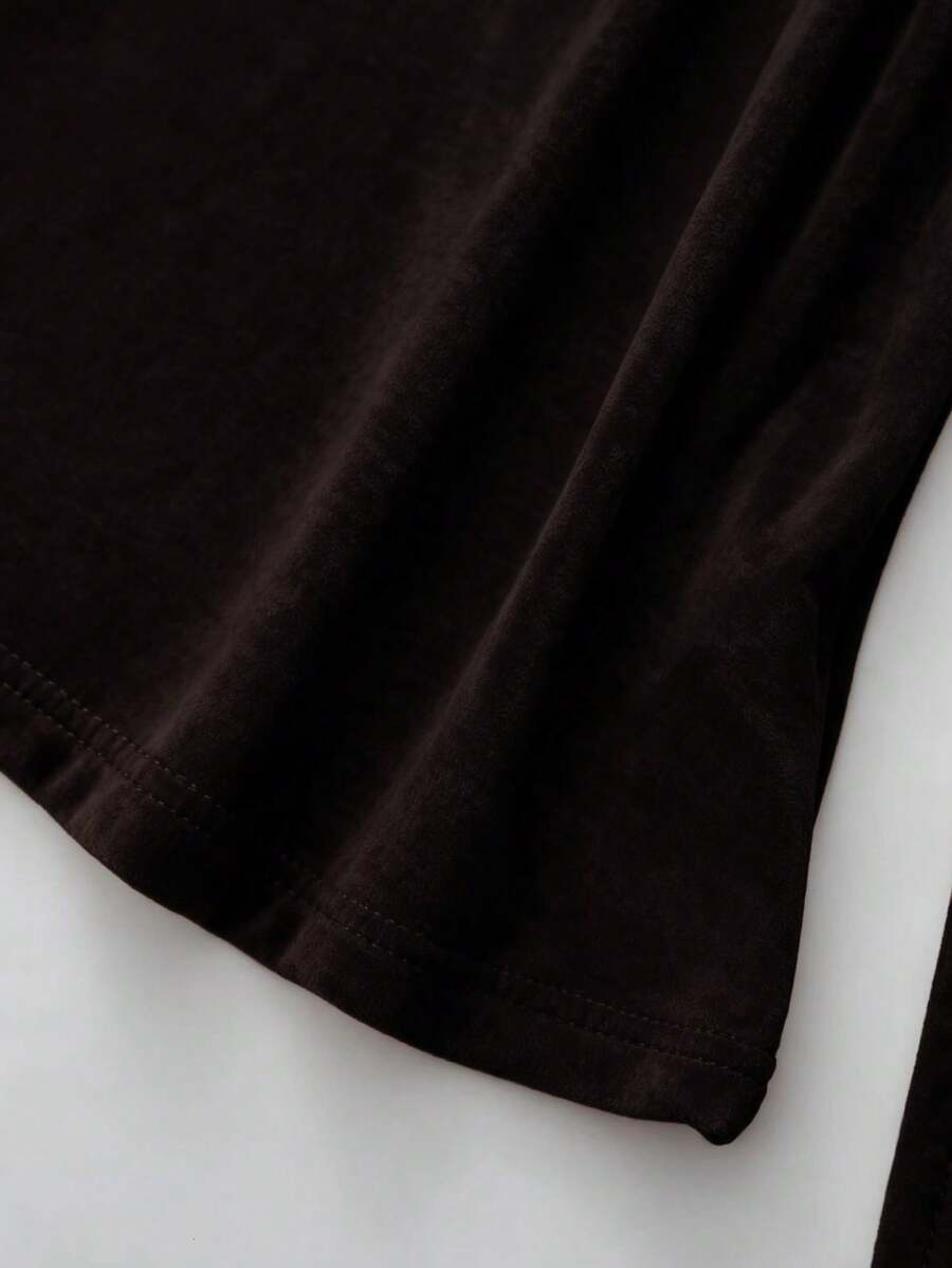 Pull à col rond épaissi et polyvalent, manches longues - Floorah