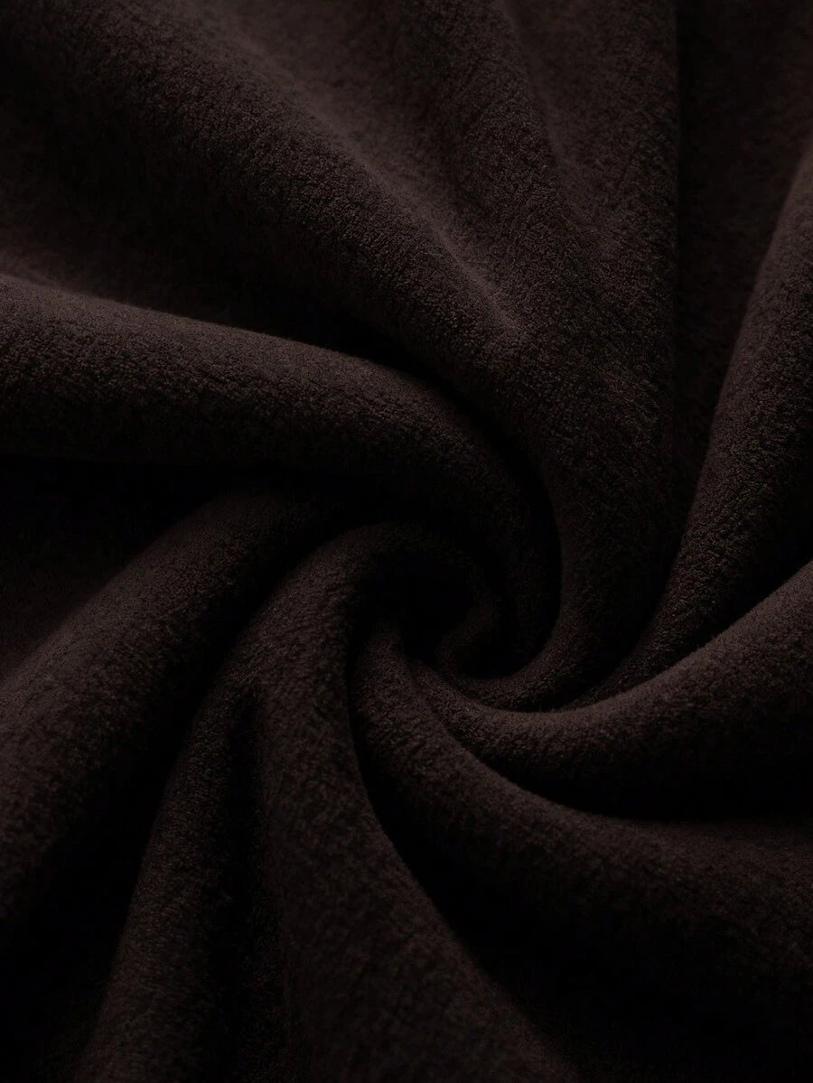 Pull à col rond épaissi et polyvalent, manches longues - Floorah