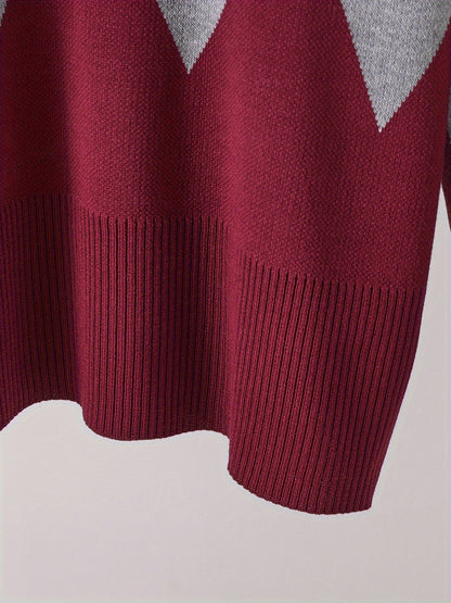 Ensemble deux pièces élégant – Pull et pantalon