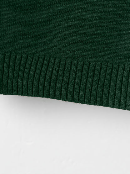 Pull-over chic à motif ourson – Élégant et doux