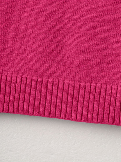 Pull-over chic à motif ourson – Élégant et doux