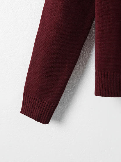 Pull-over chic à motif ourson – Élégant et doux