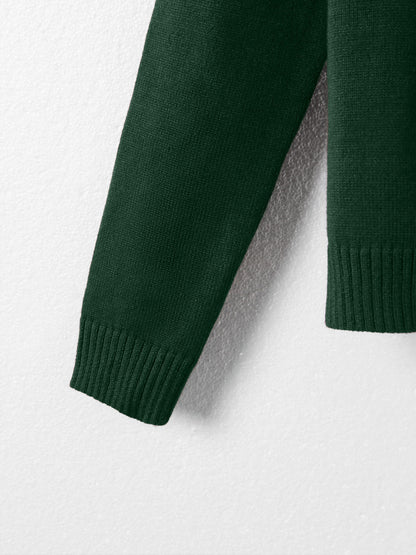 Pull-over chic à motif ourson – Élégant et doux