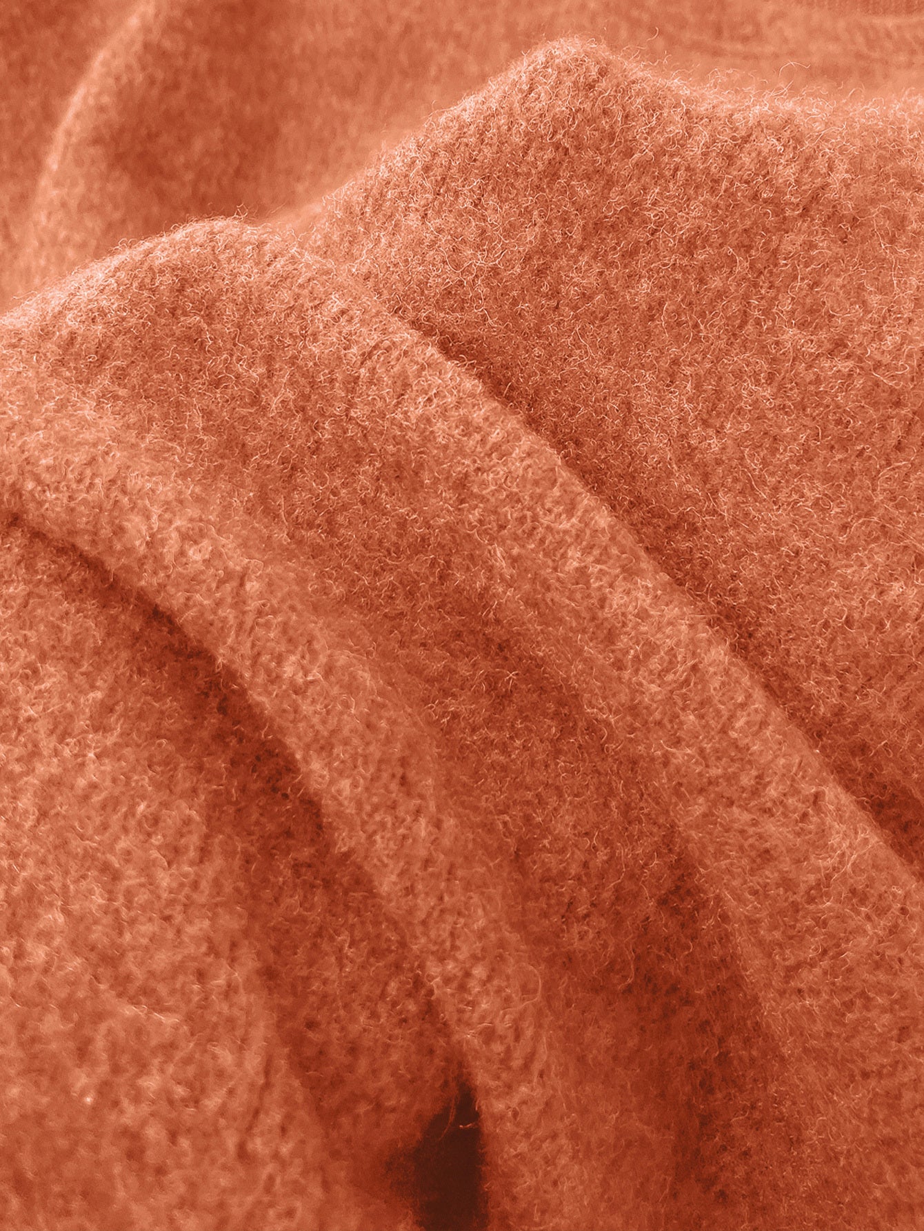 Pull cosy motif ourson marron – Col rond, manches longues